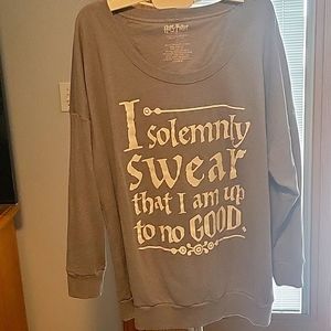 Plus size New w/o tag, never worn Harry Potter licensed sweatshirt from Torrid